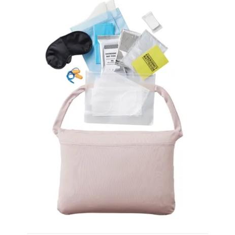 防災クッション ピンク