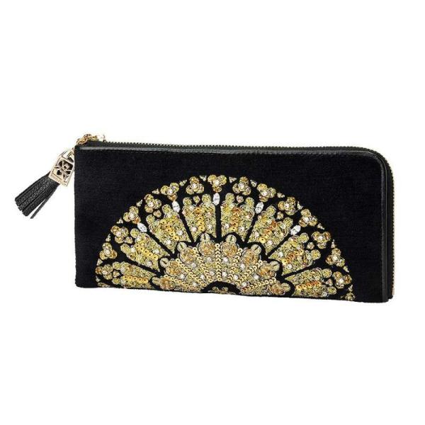 Think Bee！シンクビー ノートルダム L字ファスナー長財布 ゴールド