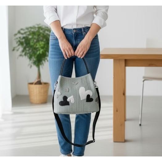 Think Bee！シンクビー ゼウズ2WAYバッグ シルバー