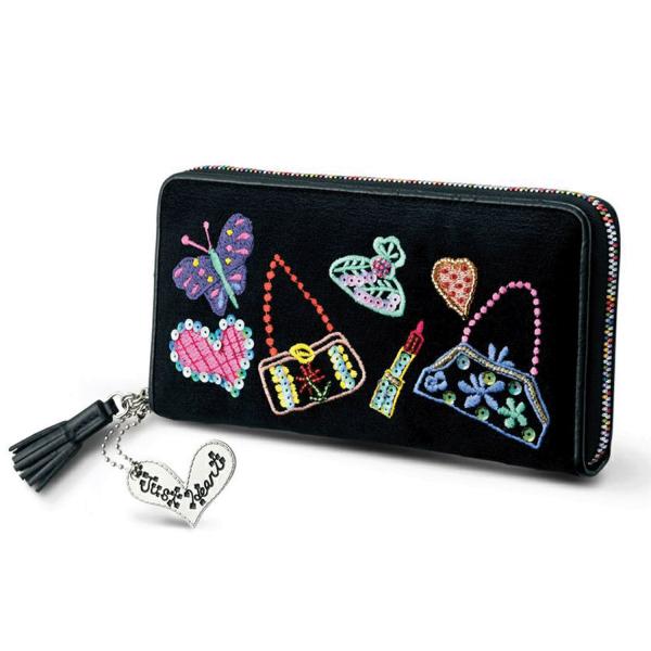 Think Bee！シンクビー ブラックポンド ラウンドファスナー長財布