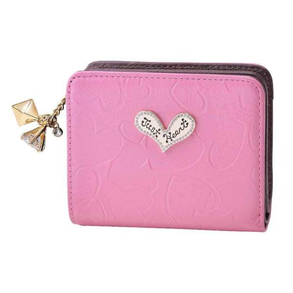 Think Bee！シンクビー ハーティハート 二つ折り財布 マットピンク（529-477-04-0...