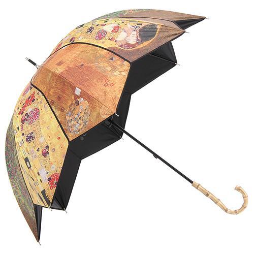 Think Bee！シンクビー  カサノヴァ 晴雨兼用長傘 （クリムトコラージュ）