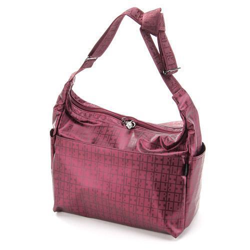 キキ2 アーチショルダーバッグ バーガンディ