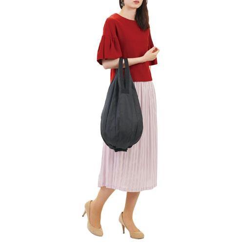 マーナ シュパット コンパクトバッグ Drop ブラック 全国送料430円