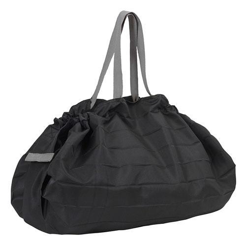 マーナ シュパット コンパクトバッグL ブラック（定価2,980円） 全国送料430円