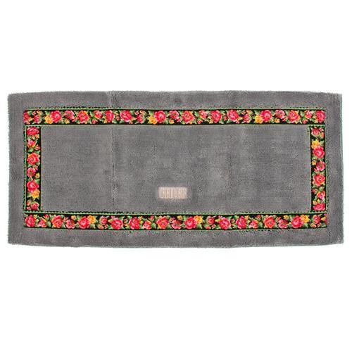 FEILERフェイラー レーシーローズ キッチンマット グレー