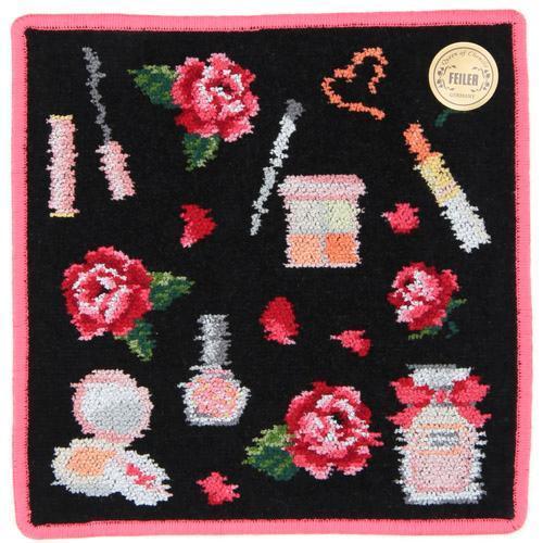 FEILERフェイラー エターナルヒロイン ハンカチタオル ブラック 全国送料430円