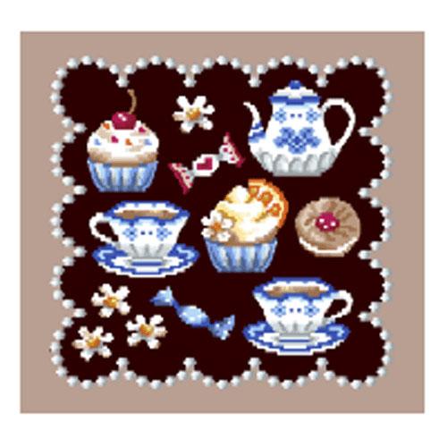 FEILERフェイラー スウィートトリート ハンカチタオル ダークブラウン×ベージュ 全国送料430...