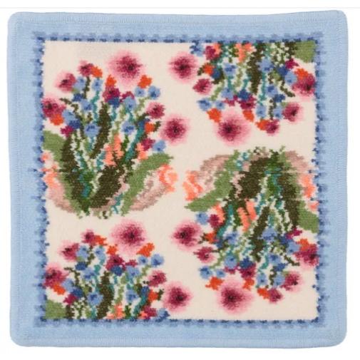 FEILERフェイラー ポンポネット ハンカチタオル オフホワイト 全国送料430円