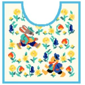 feiler（フェイラー） おくるみ プティバス 75×75cm レッツプレイ