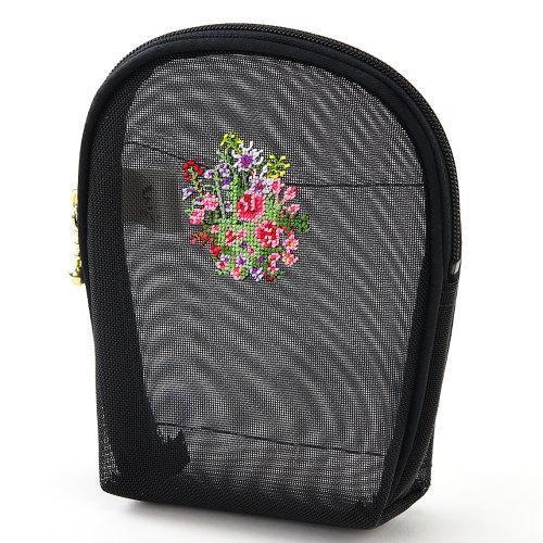 夢詩集 シェル縦型 メッシュポーチ