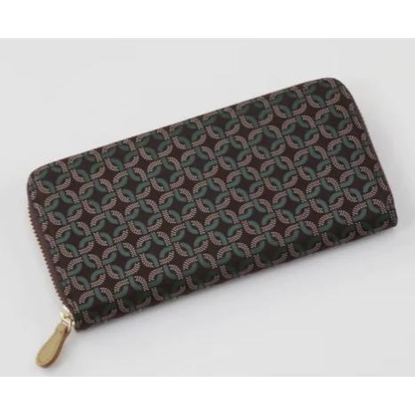 印傳屋 印伝 リングレット 8106 ラウンドファスナー長財布