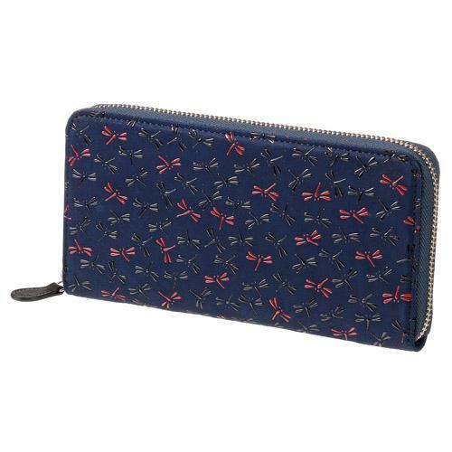 印傳屋 印伝 なごみ 7528 ラウンドファスナー長財布