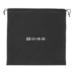 印傳屋 印伝 ポシェット6105 黒/黒 ローズの詳細画像2