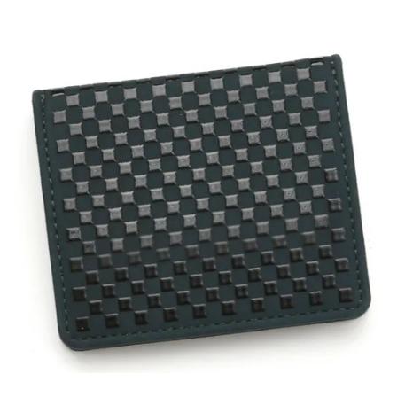 印傳屋 印伝 9901 いにしえ オープン小銭入れ グリーン 全国送料430円