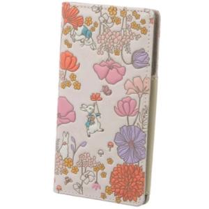 浅草文庫 ピーターラビットスマホケース ピンク