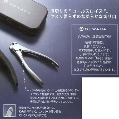 スワダ諏訪田 クラシックＬ ニッパー爪切り 全国送料430円
