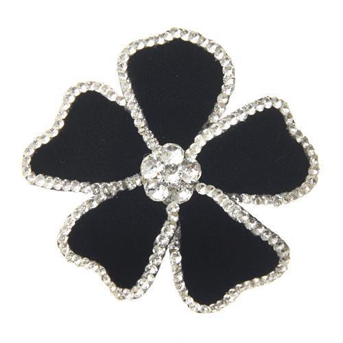 5枚花ベロアブローチ 定価7,480円 全国送料600円