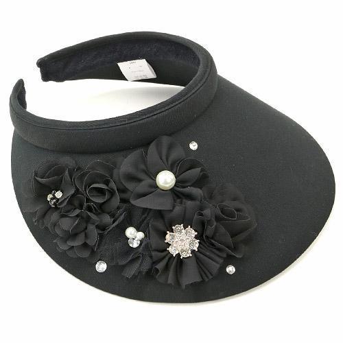 デコサンバイザー 花