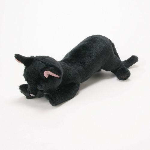 ねこ雑貨 ぬいぐるみ チビ松 ブラック