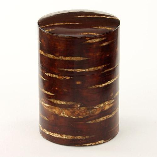 総皮茶入 無地 200g