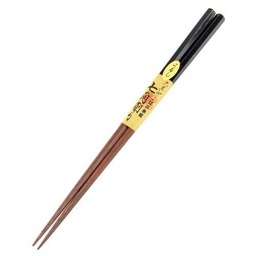 江戸木箸 うるし 七角上塗 全国送料430円