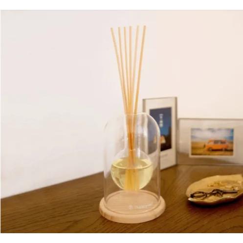 サリアベル フラワーベース リードディフューザー オレンジ