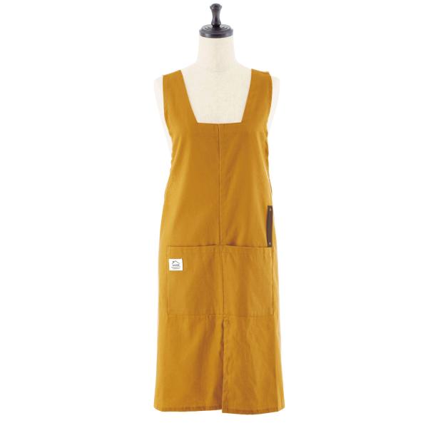 ルピナス エプロン マスタード