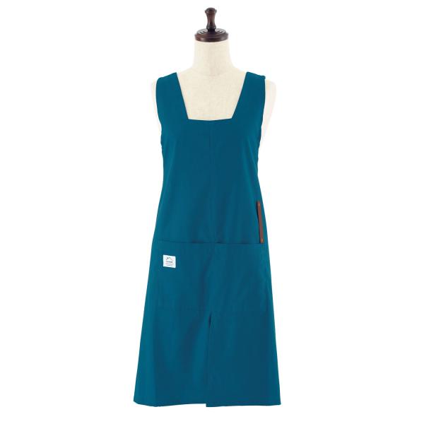 ルピナス エプロン マリンブルー