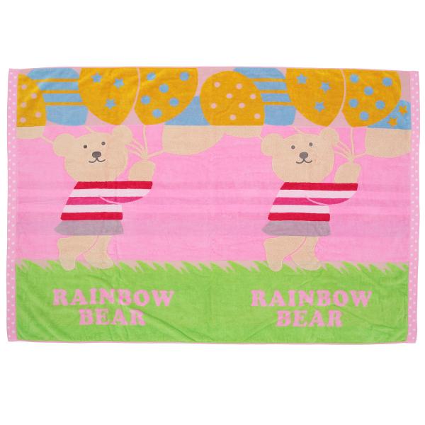 レインボーベア ストーリー 大判バスタオル