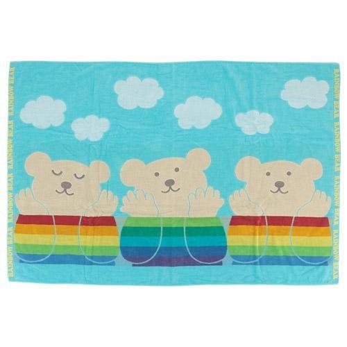 レインボーベア デイズ3 大判バスタオル