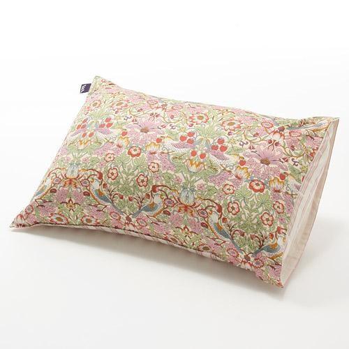V＆A モリス ピローケース いちご泥棒 ピンク 全国送料430円