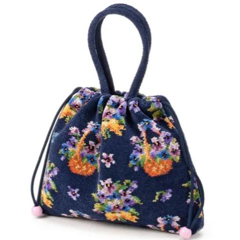 FEILERフェイラー アメージングバイオレット 手付き巾着