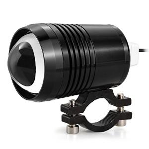 Ranzek 高性能 LEDバイクヘッドライト バイクプロジェクター 砲弾型 LEDヘッドライト 外置き LEDフォグランプ 防水 CREE製U2 1｜lemonbb