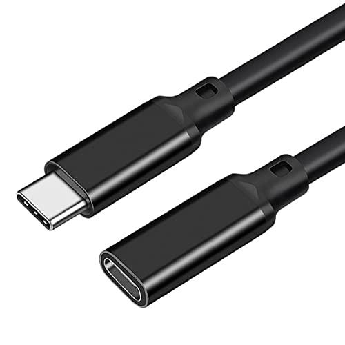 USB type C 延長ケーブルLpoieJun.T (0.5m， ブラック) USB 3.1 G...