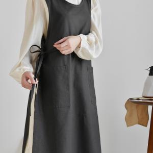 エプロン おしゃれ 2WAY 綿100% 撥水...の詳細画像5