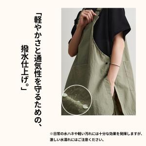 エプロン おしゃれ 撥水 軽量 ショート 男女...の詳細画像4