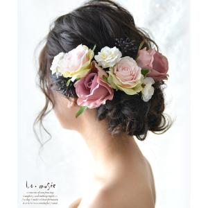 成人式 髪飾り 生花の商品一覧 通販 Yahoo ショッピング