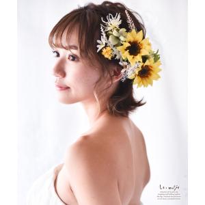 成人式 髪飾り 和装 ヘッドドレス 花 袴 振...の詳細画像3