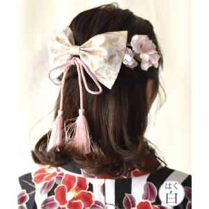 髪飾り 和装 リボン 成人式 卒業式 袴 花 ...の詳細画像4