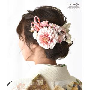 和装 成人式 髪飾り 花 卒業式 振袖 袴 ヘ...の詳細画像1