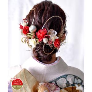和装 成人式 髪飾り 花 紐 水引 卒業式 振...の詳細画像3