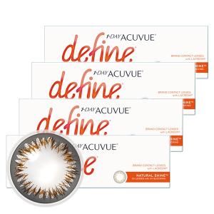 ワンデーアキュビュー ディファイン モイスト ナチュラルシャイン 30枚パック 4箱 カラコン 1day ACUVUE define one day｜コンタクトレンズ通販-レンズデリ