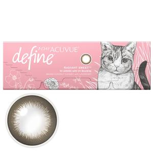 ワンデーアキュビューディファインモイスト ラディアントスウィート 10枚 1箱 カラコン 1day ACUVUE define one day