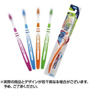 歯ブラシ アクアフレッシュ ハブラシ ふつう 1本 ×1個 ポイント利用