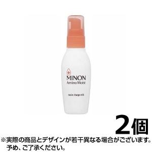 ミノン アミノモイスト モイストチャージミルク 保湿乳液 100g ×2個 MINON Amino Moist moist charge milk｜lens-deli