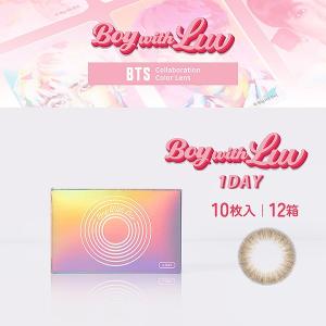 【フォトカード付き】MTPR×BTS Boy With Luv ワンデー 10枚 12箱 カラコン 1day 度あり 度付き 度なし お試し one day｜lens-deli