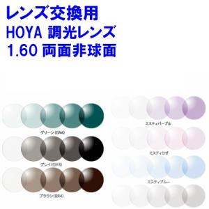 HOYA ニュールックス1.60サンテック センシティ2 調光 ホヤ 非球面