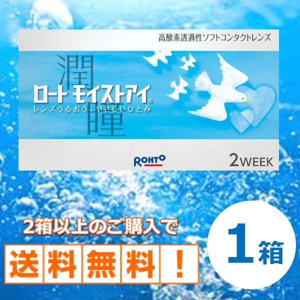 ポイント15倍 コンタクトレンズ 2week ロート モイストアイ 2週間使い捨て ソフトコンタクト...