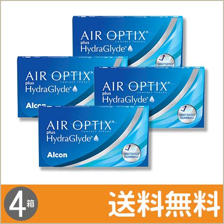 エア オプティクス プラス ハイドラグライド 6枚入×4箱 / 送料無料 / メール便